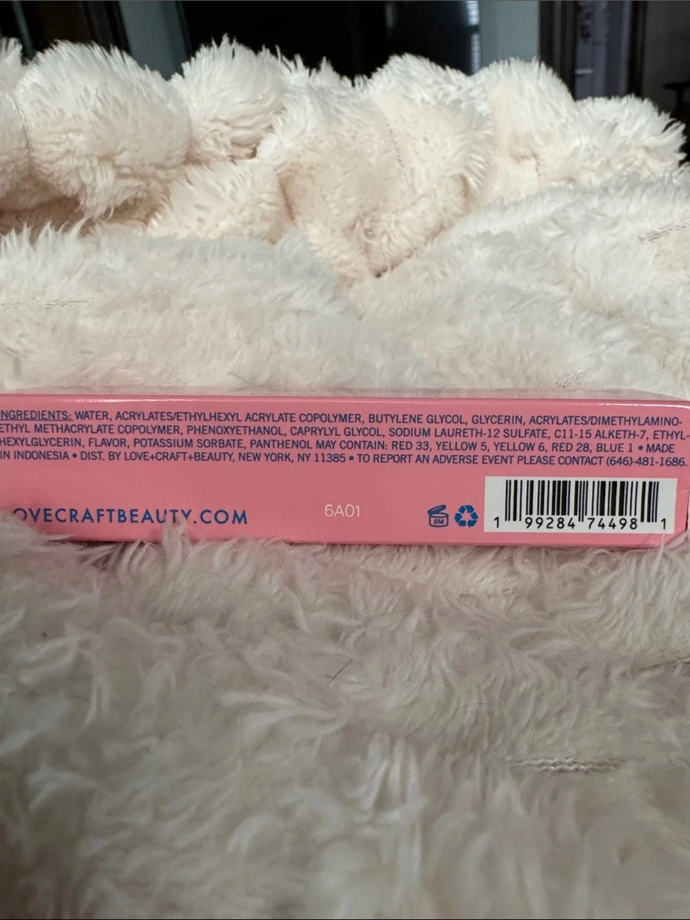 Love Craft Beauty Tubular Lip Tint Stain - Cassette Crush Pink